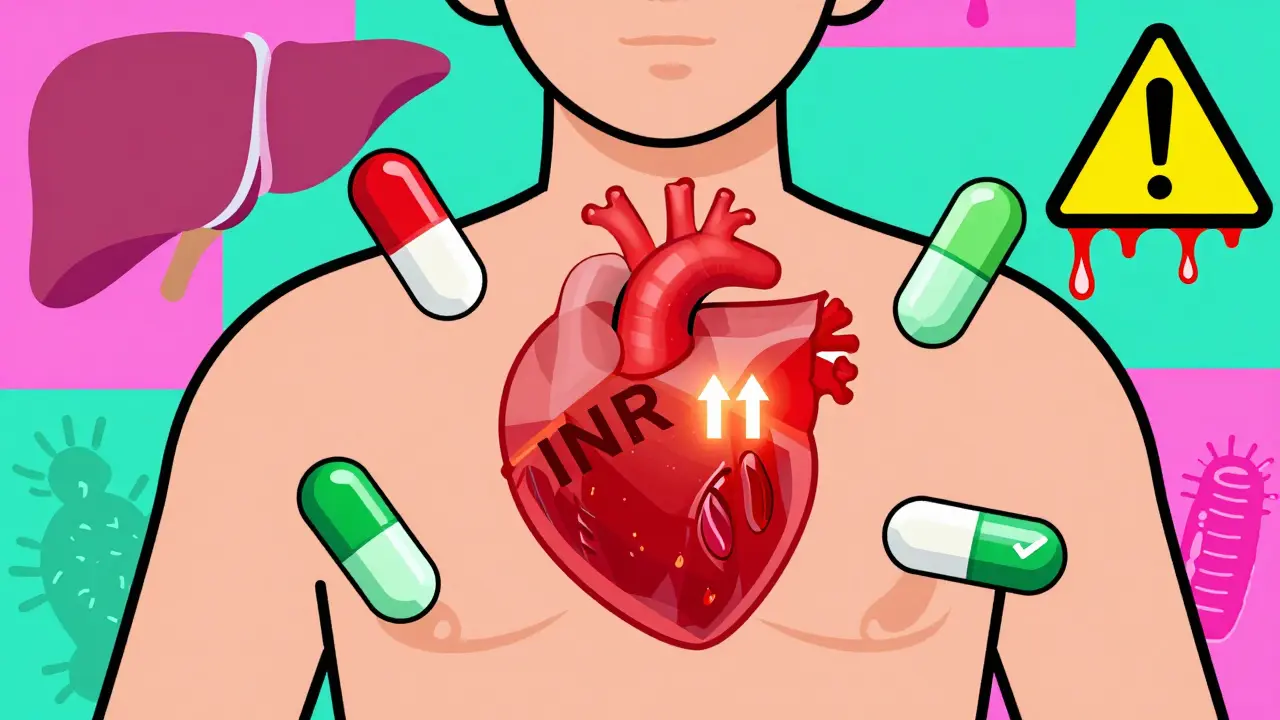 Warfarin and Antibiotics: How Broad-Spectrum Antibiotics Affect INR Levels